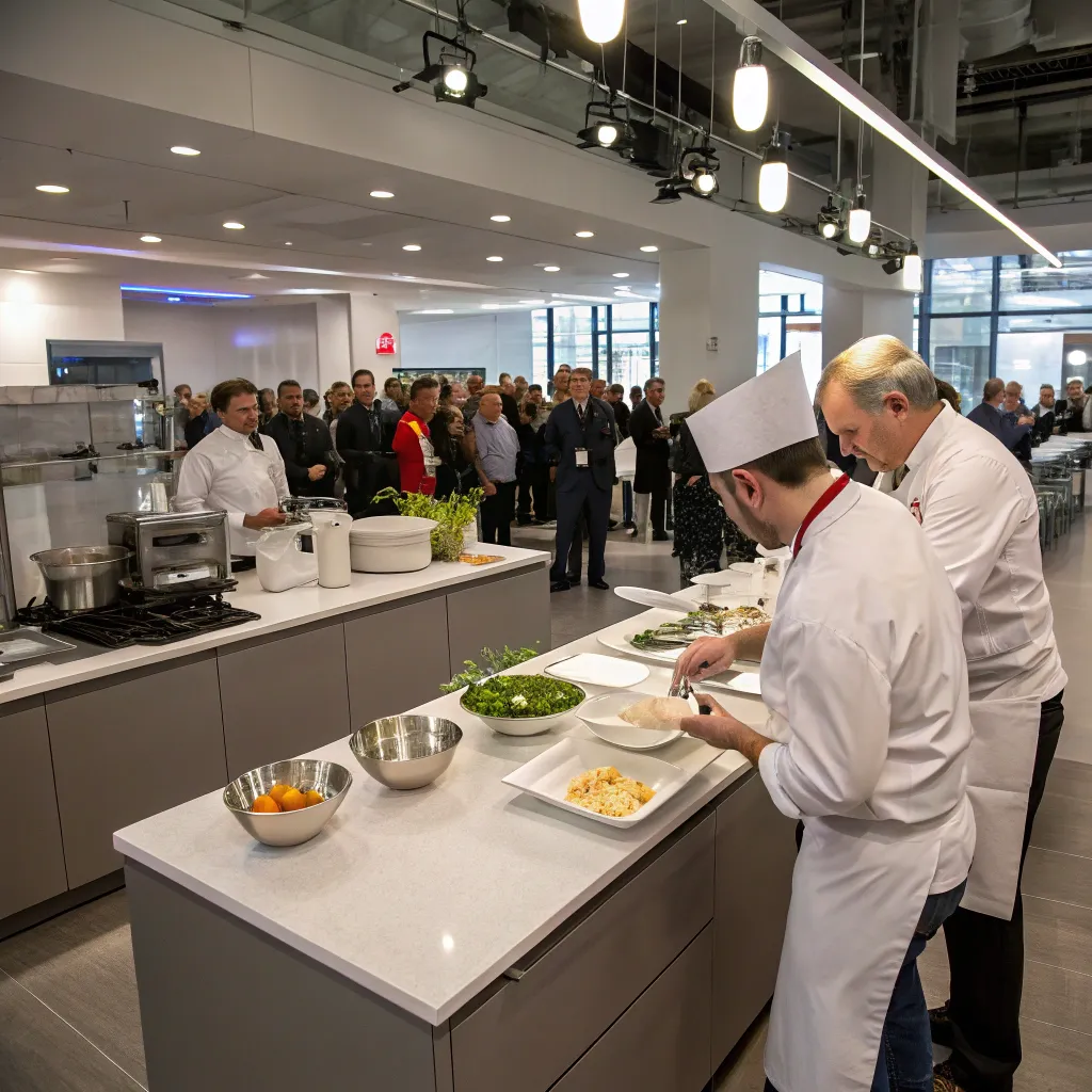 Corporate Event Cooking