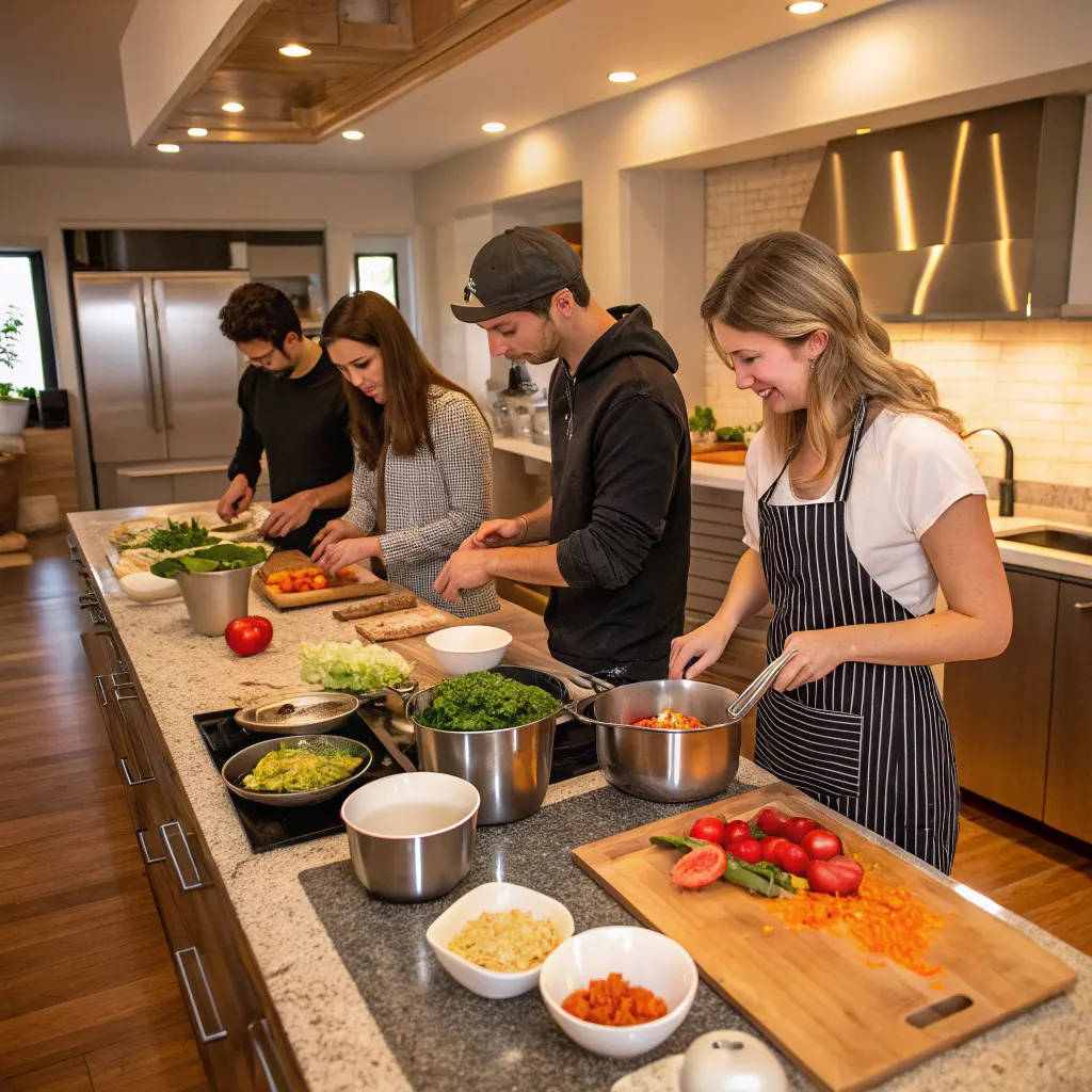 Group Cooking Session